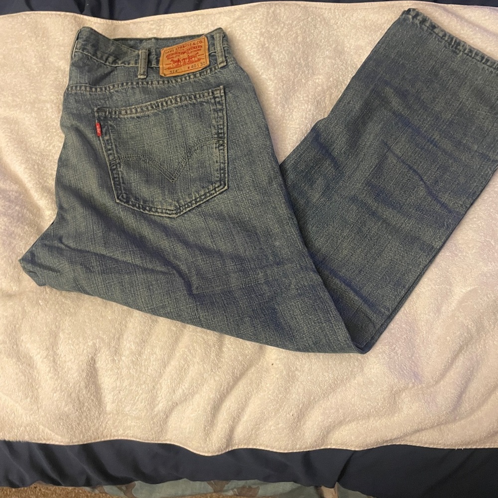 Levi's Men's Straight Blue Jeans